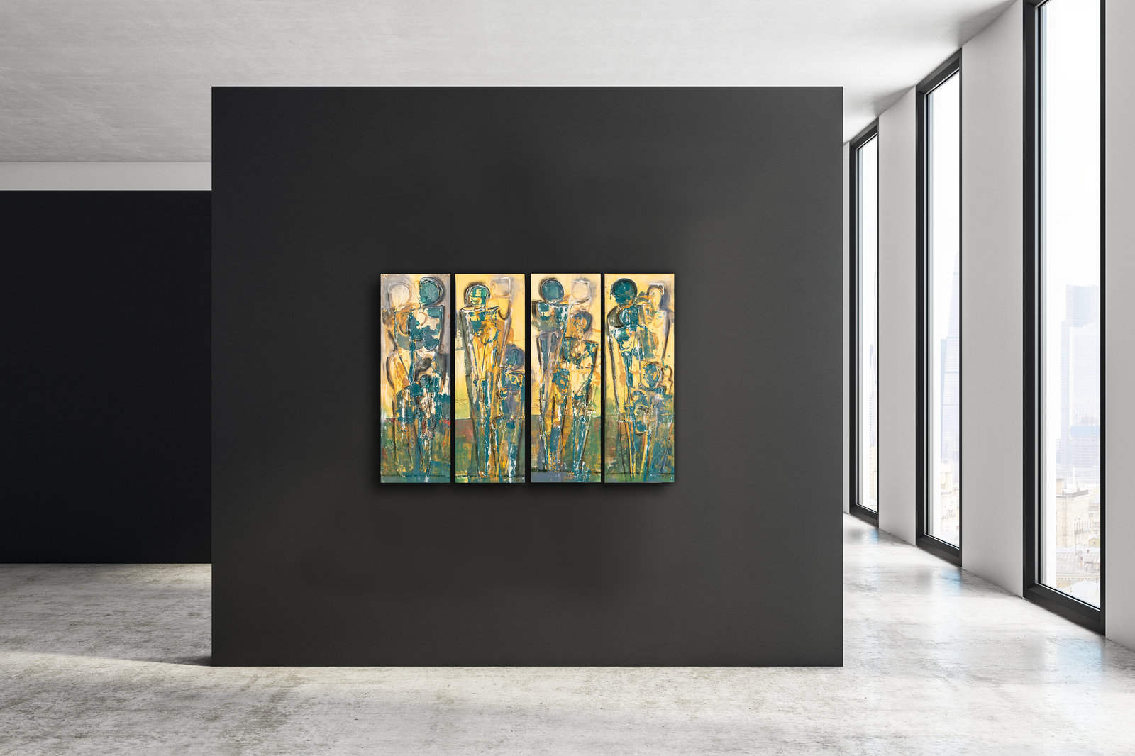 Sorellanza, 90cm x 30cm