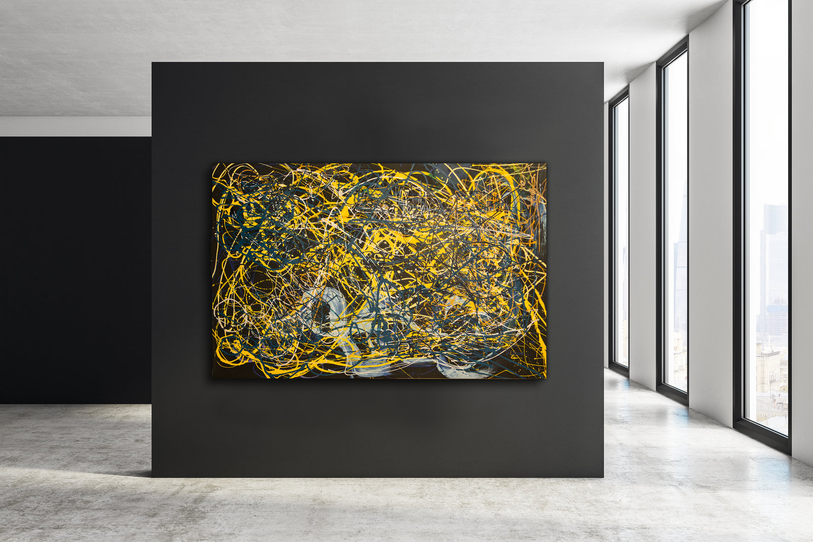 Notte Dorata, 200cm x 129,5cm