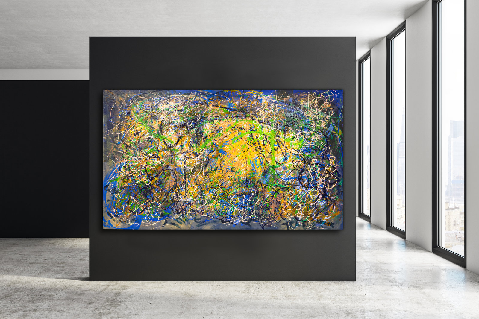 Luce del Nord, 240cm x 142,5cm