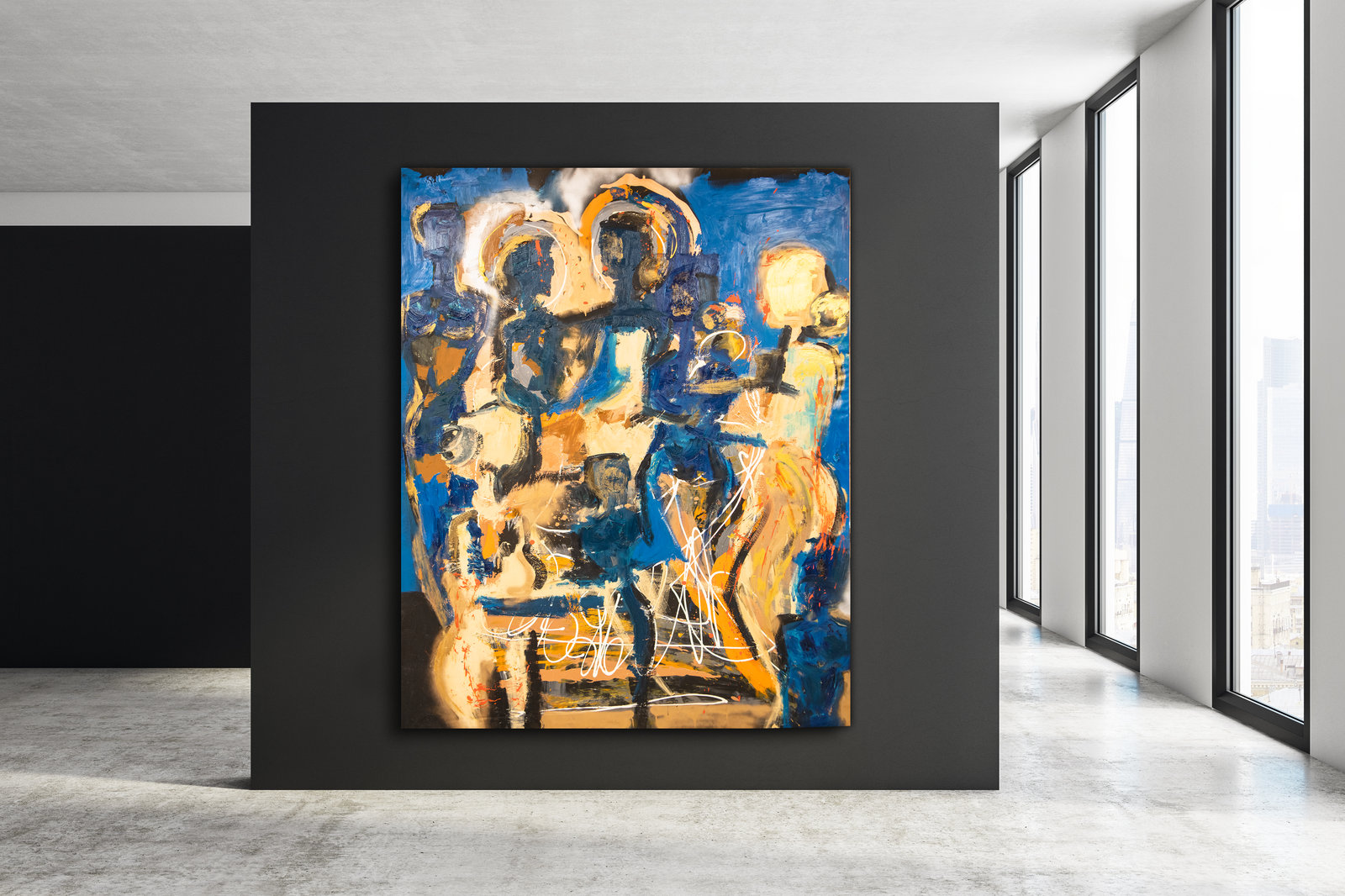 Ora Blu, 161cm x 200cm
