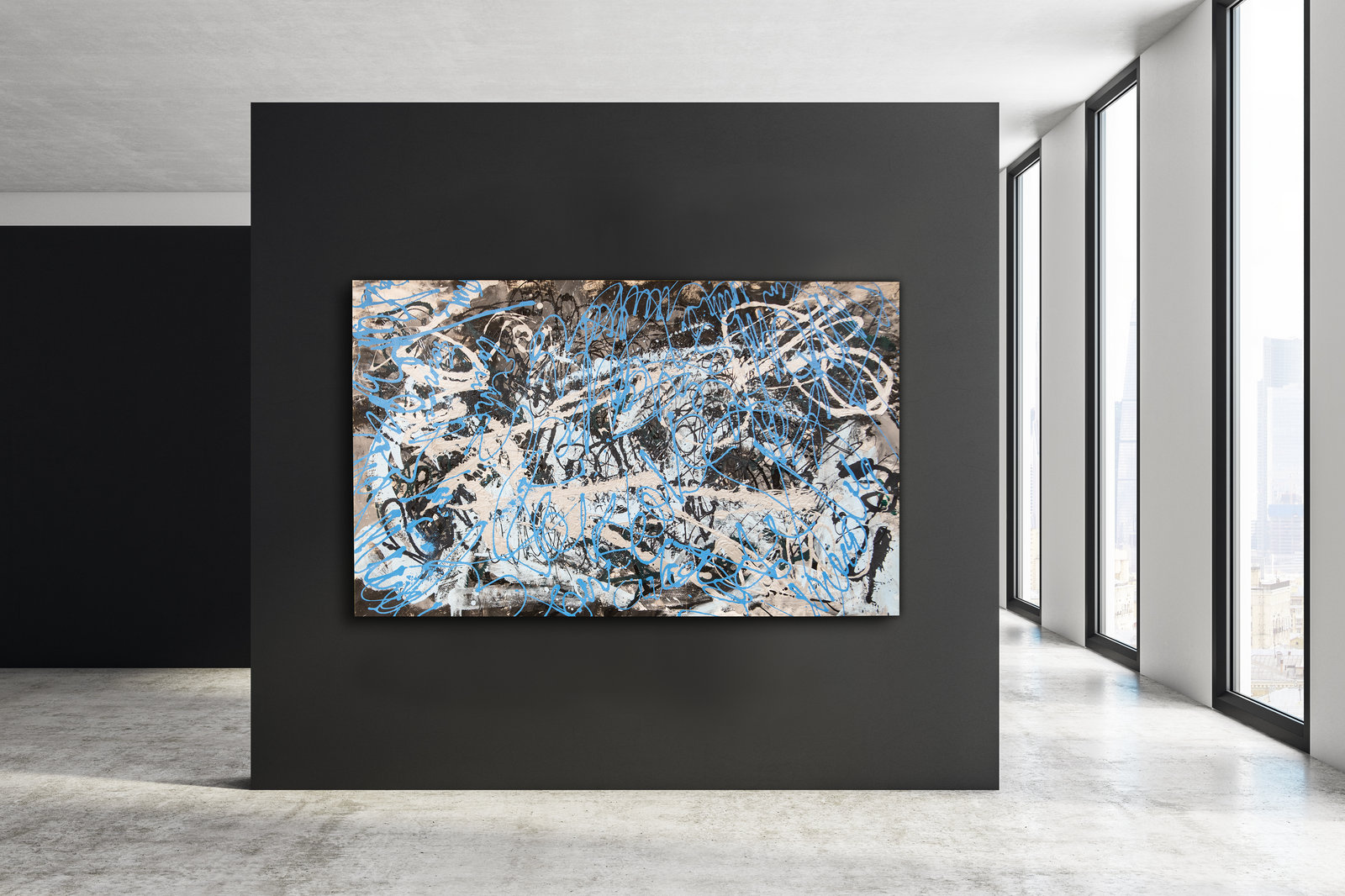 Luce invernale, 197cm x 122cm