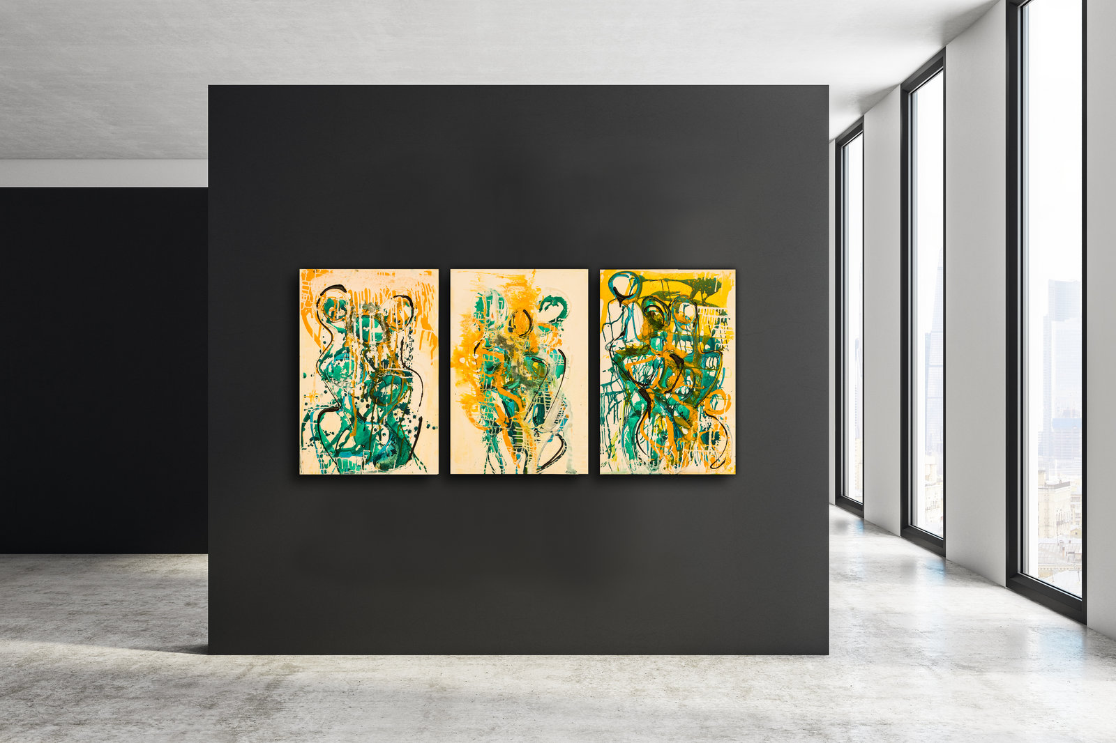 Fate dell'Isola, 129,5cm x 89,5cm