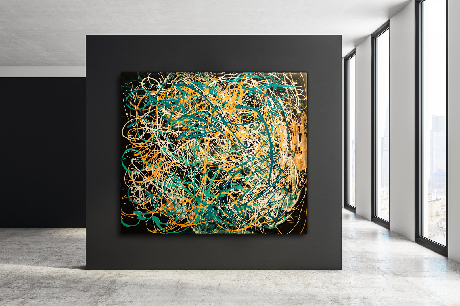 Giardino Notturno, 197cm x 172cm