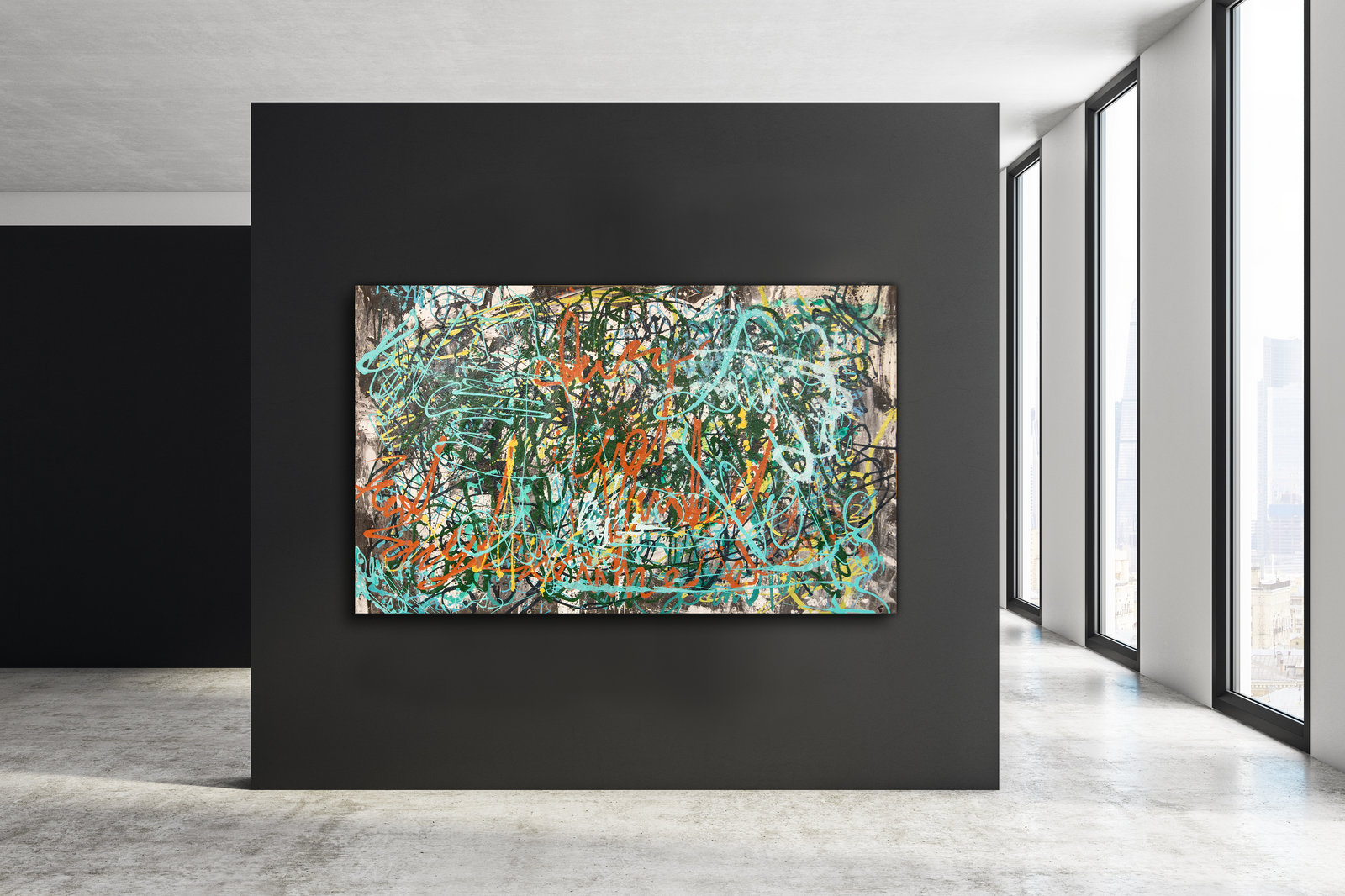 Barriera Corallina, 197cm x 120cm