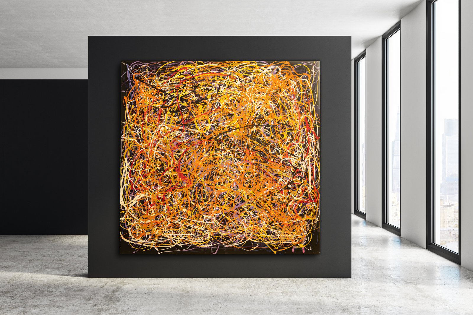 Bagliore, 205cm x 200cm