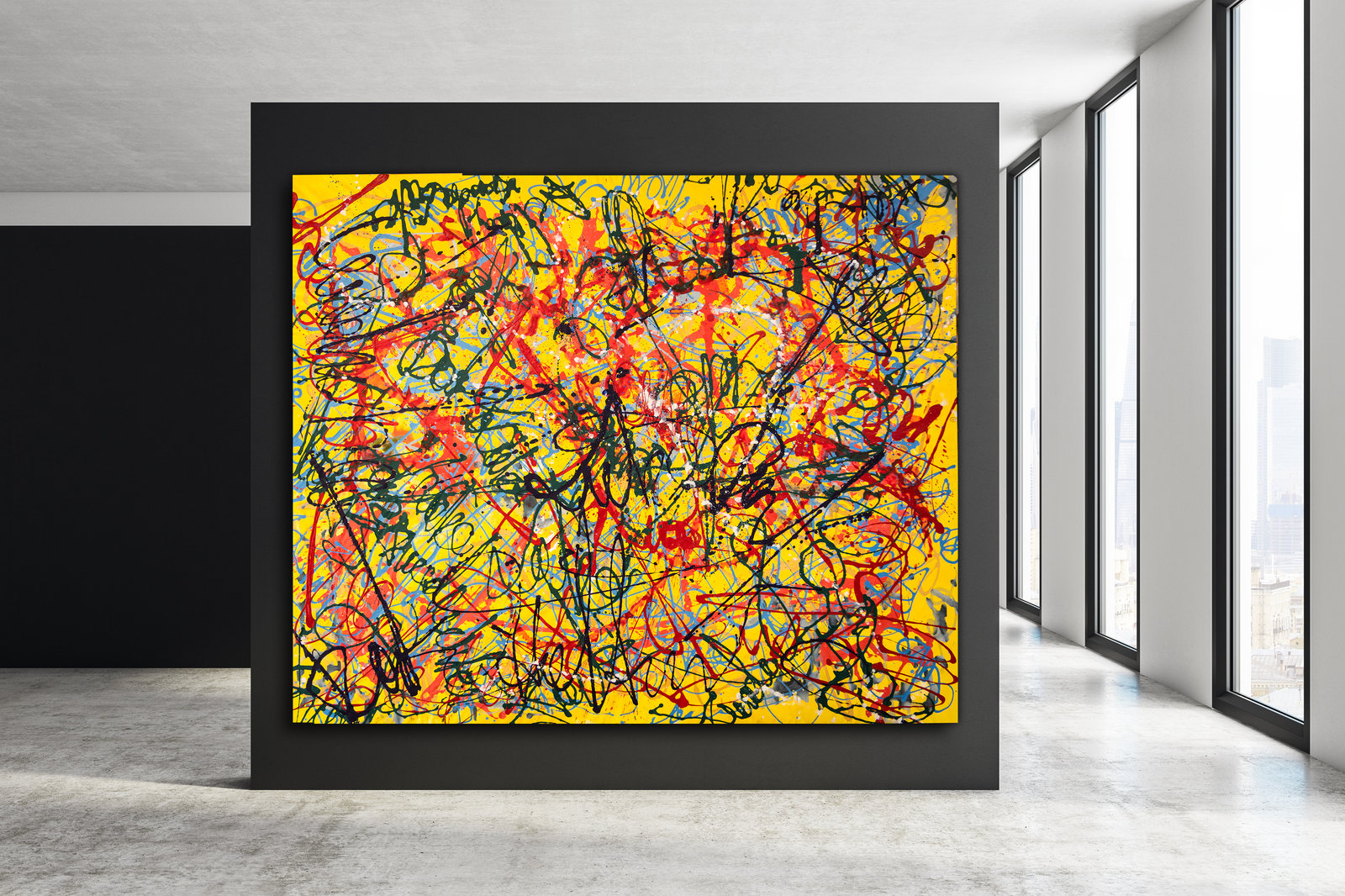 Forza vitale, 240cm x 200cm