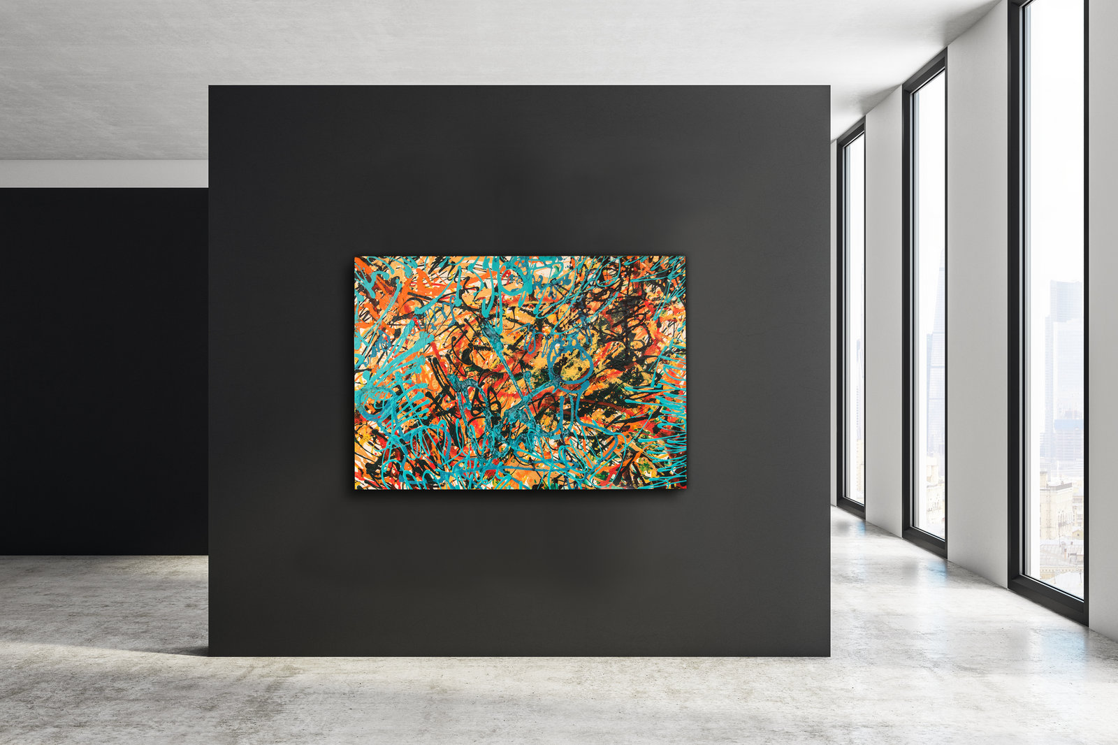 Anima colorata, 145cm x 102cm